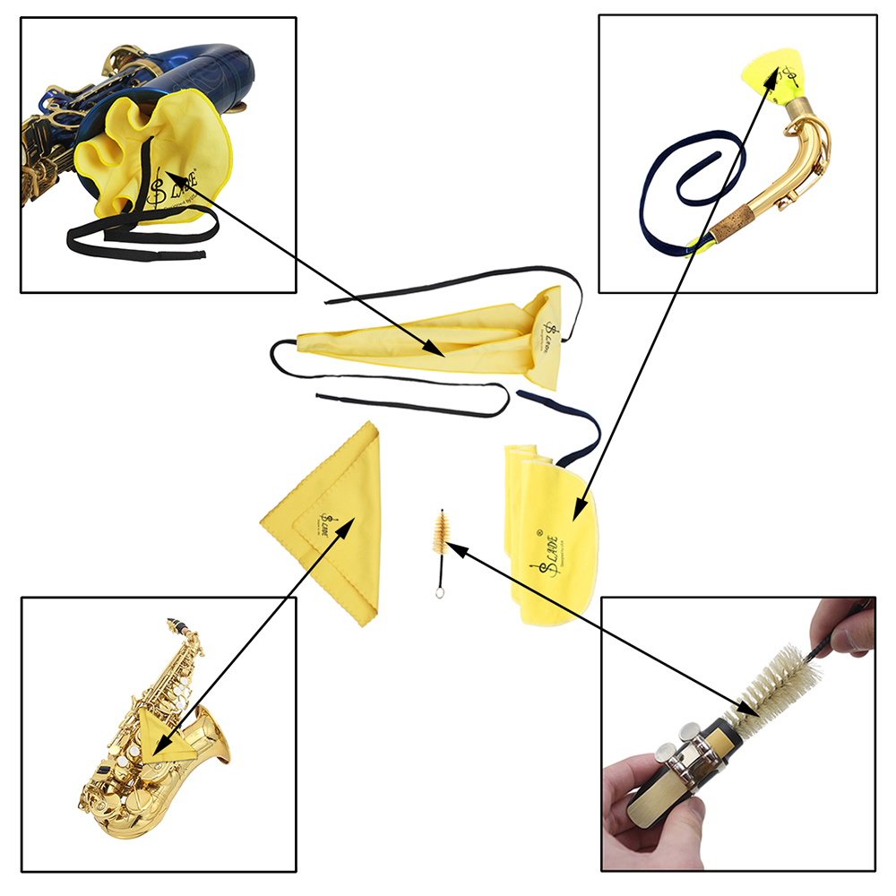 Clarinet Care Kit - Высококачественный саксофон, кларнет, флейта, саксофон, салфетка