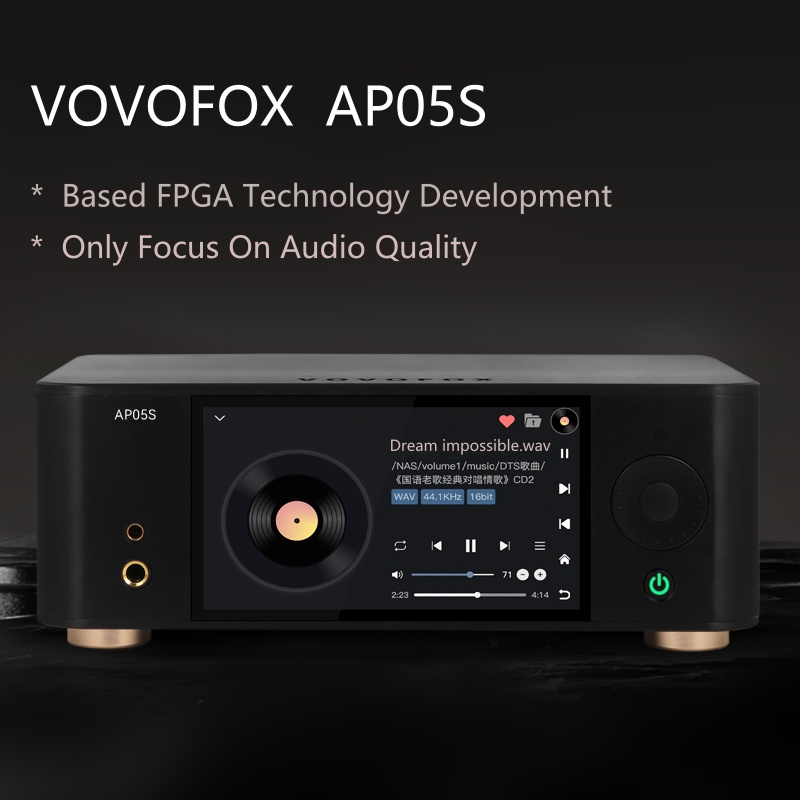 Audio Music Play - VOVOFOX-HiFi AP05S: Музыкальный плеер без потерь