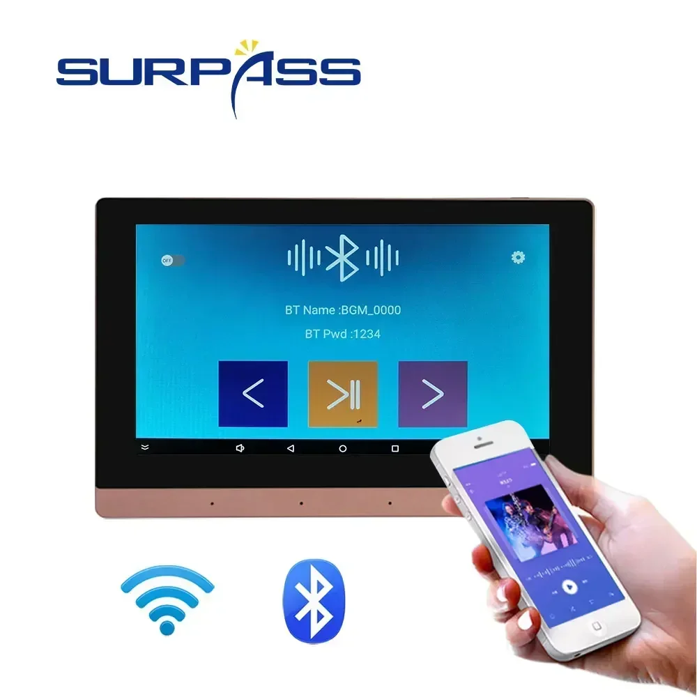 7-дюймовый Wi-Fi настенный уси – обзор и цена Audio Music Background Free