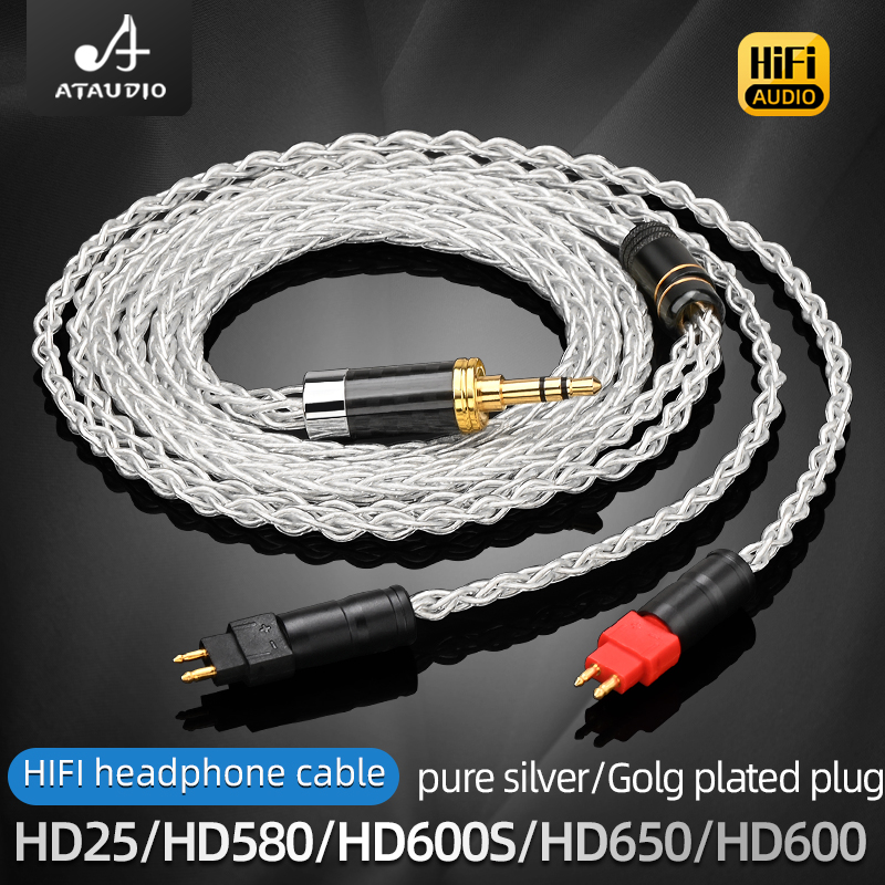 Кабель для наушников ATAUDIO H – обзор и цена Sennheiser Headphone Hd 25